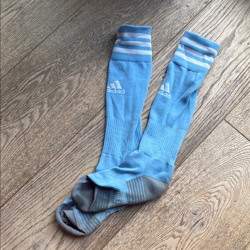 Adidas Men's Blue Crew Socks